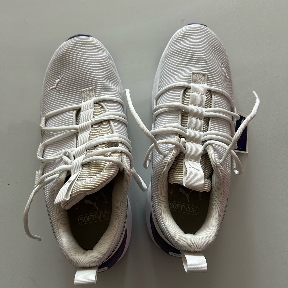 Puma White Athletic Shoes